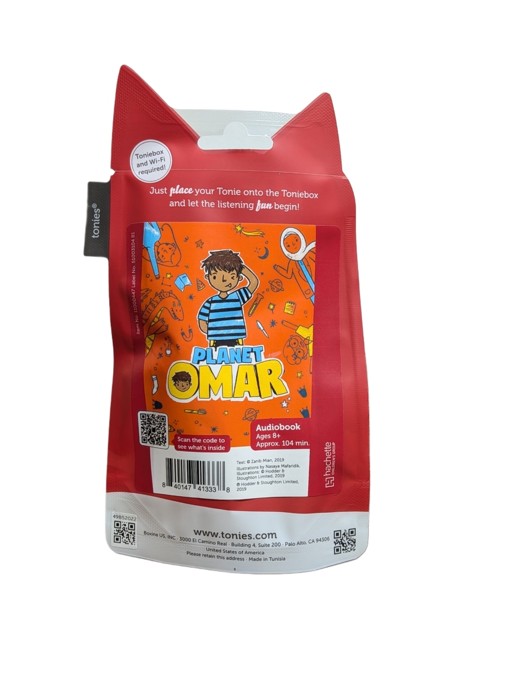 Tonies Planet Omar Audio Character Toniebox Audiobook Ages 8+ New Sealed - Picture 2 of 2